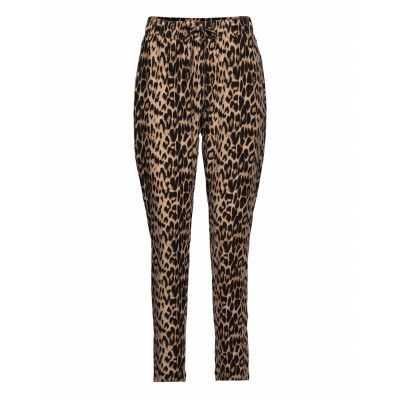 Sc-Gunbrit Aop Trousers Joggers Brun Soyaconcept