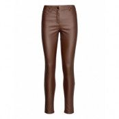 Sc-Pam Trousers Leather Leggings/Byxor Brun Soyaconcept