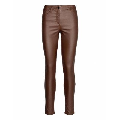 Sc-Pam *Villkorat Erbjudande Trousers Leather Leggings/Byxor Brun Soyaconcept