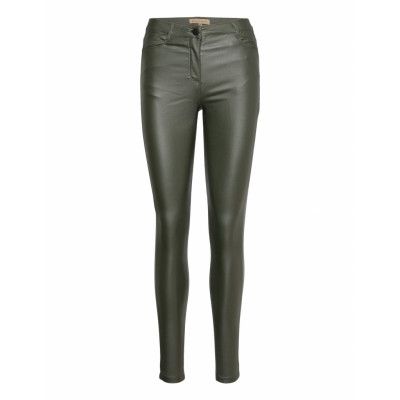 Sc-Pam *Villkorat Erbjudande Trousers Leather Leggings/Byxor Grön Soyaconcept