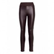 Sc-Pam *Villkorat Erbjudande Trousers Leather Leggings/Byxor Röd Soyaconcept