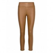 Sc-Pam *Villkorat Erbjudande Trousers Leather Leggings/Byxor Brun Soyaconcept