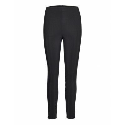 Seamed Legging.preci Leggings Svart Theory