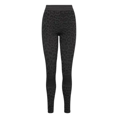 Seamless Jacquard Sport Leggings Svart Ganni