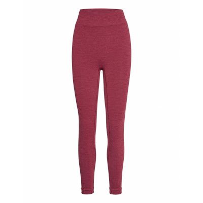 Seamless Leggings 7/8 Running/training Tights Röd Moonchild Yoga Wear