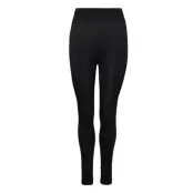 Seamless Long Leggings *Villkorat Erbjudande Leggings Svart Zizzi