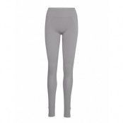 Seamless Open Heel Mesh Leggin Running/training Tights Grå Filippa K Soft Sport