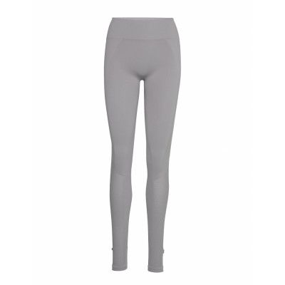 Seamless Open Heel Mesh Leggin Running/training Tights Grå Filippa K Soft Sport