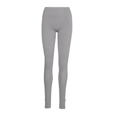 Seamless Open Heel Mesh Leggin Running/training Tights Grå Filippa K Soft Sport