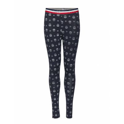 Seattle Jr Tights Leggings Blå Svea