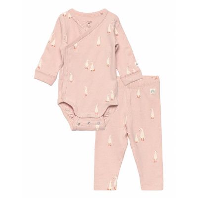 Set 3 Pcs Wrap Body Leggings C Sets Sets With Body Rosa Lindex