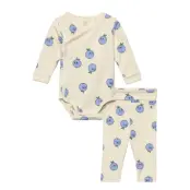 Set 3 Pcs Wrap Leggings Cap Bl Sets Sets With Body Multi/mönstrad Lindex