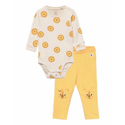 Set Body Leggings Lions Sets Sets With Body Gul Lindex