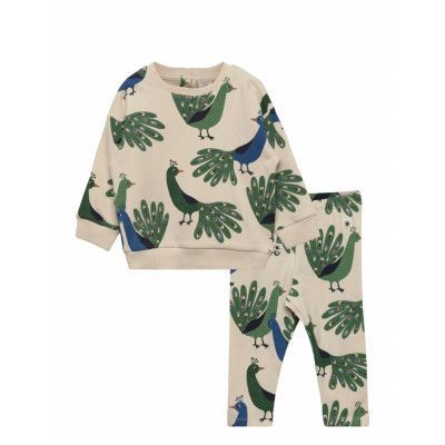 Set Sweater Leggings Peacock Sets Sweatsuits Multi/mönstrad Lindex