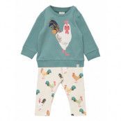 Set Sweater Leggings Rooster Sets Sweatsuits Multi/mönstrad Lindex