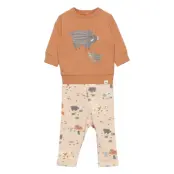 Set Sweater Leggings Wildboar Sets Sweatsuits Brun Lindex