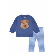 Set Sweatshirt Leggings Dog Sets Blue Lindex