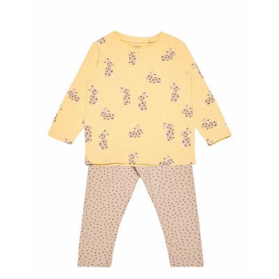Set Top And Leggings Rabbit 2-piece Sets Gul Lindex