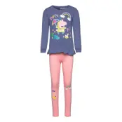 Gurli Gris Set Tshirt + Legging Multi/patterned