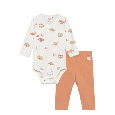 Set Wrap Body Leggings Pic Nic Sets Sets With Body Multi/mönstrad Lindex