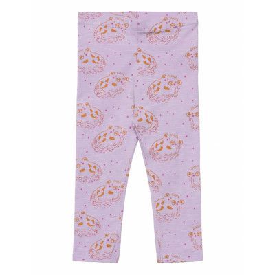 Soft Gallery Sgbaby Paula Hedgehog Leggings Lila