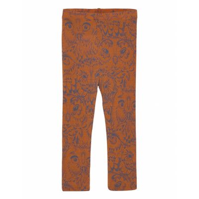 Sgbaby Paula Hello Owl Wool Leggings Boy Byxor Multi/mönstrad Soft Gallery