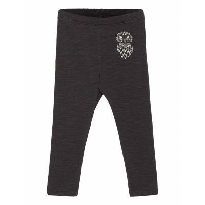 Soft Gallery Sgbaby Paula New Owl Leggings Svart