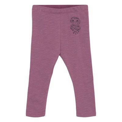 Sgbaby Paula New Owl Leggings *Villkorat Erbjudande Leggings Lila Soft Gallery