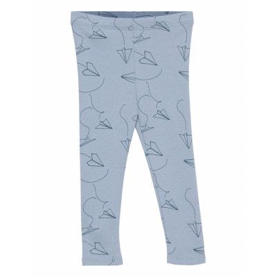 Soft Gallery Sgbaby Paula Paper Plane Leggings Blå