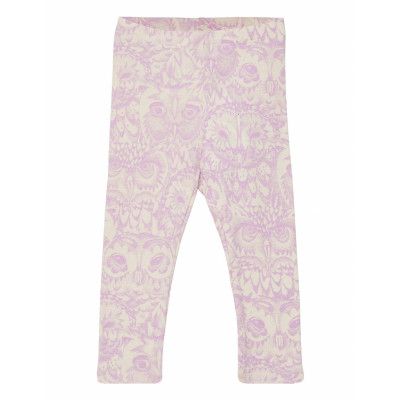 Sgbaby Paula Pastel Owl Leggings Leggings Multi/mönstrad Soft Gallery