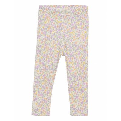 Sgbaby Paula Pastelflower Leggings Leggings Multi/mönstrad Soft Gallery