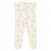 Sgbaby Paula Spring Flowers Leggings Leggings Creme *Villkorat Erbjudande Soft Gallery