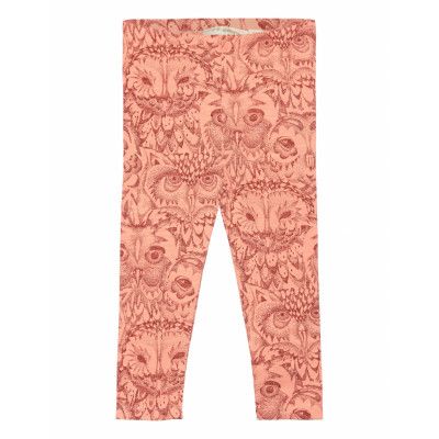 Sgbpaula Owl Legging Bottoms Leggings Orange Soft Gallery