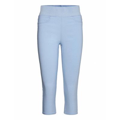 Fqshantal-Ca-Power Trousers Capri Trousers Blå *Villkorat Erbjudande FREE/QUENT