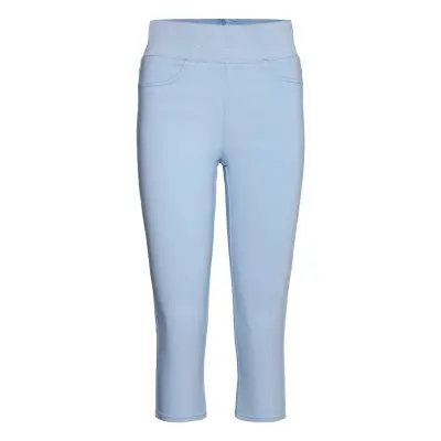 Fqshantal-Ca-Power Trousers Capri Trousers Blå *Villkorat Erbjudande FREE/QUENT