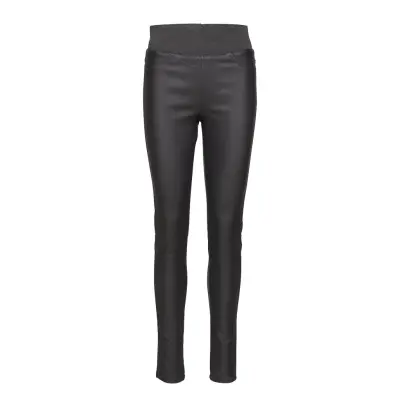 Fqshantal-Pa-Cooper *Villkorat Erbjudande Trousers Leather Leggings/Byxor Svart FREE/QUENT