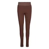 Fqshantal-Pa-Power *Villkorat Erbjudande Slimfit Byxor Stuprörsbyxor Beige FREE/QUENT