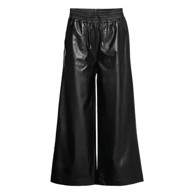 Smooth Skai Prudence Trousers Leather Leggings/Byxor Svart Mads Nørgaard