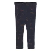 Soft Gallery Sgbaby Paula Paper Plane Leggings - Black - 68