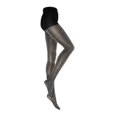 Solid Glitter Tights *Villkorat Erbjudande Lingerie Pantyhose & Leggings Svart Becksöndergaard