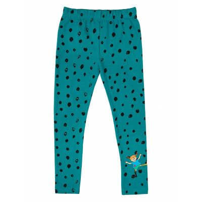 Speckle Leggings Bottoms Leggings Blue Martinex