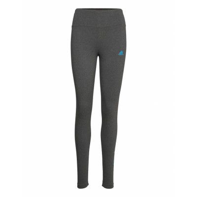 W Lin Leg Leggings Grå Adidas Performance