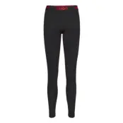 HUGO Sporty Logo_Leggings Svart