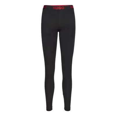 HUGO Sporty Logo_Leggings Svart