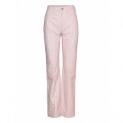 Straight Leather Pants Trousers Leather Leggings/Byxor Rosa REMAIN Birger Christensen