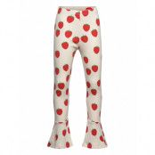 Strawberries Aop Flared Pants Leggings Multi/mönstrad Mini Rodini