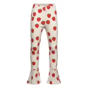 Strawberries Aop Flared Pants Leggings Multi/mönstrad Mini Rodini