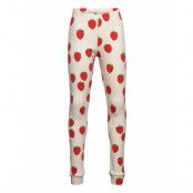 Strawberries Aop Leggings Leggings Multi/mönstrad Mini Rodini