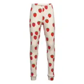 Strawberries Aop Leggings Leggings Multi/mönstrad Mini Rodini