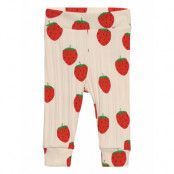 Strawberries Aop Nb Leggings Leggings Multi/mönstrad Mini Rodini